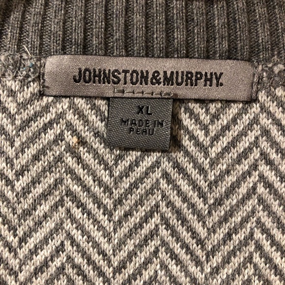 Johnston & Murphy sweater vest button up men’s XL - Picture 3 of 3